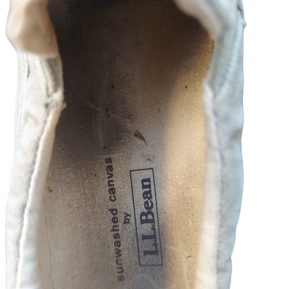 L.L Bean Slip-On Cavas Shoes - Picture 4 of 8